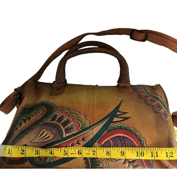 Anuschka Artistic Shoulder Bag and wallet - Picture 6 of 13